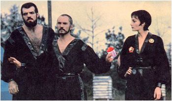 Zod, dizzy from a sno-cone brain freeze.