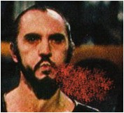 Zod spits out the sno-cone