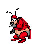 A menacing gut.