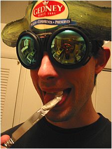 Amazingly I didn't slice my tongue off either.