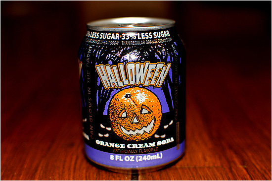 The amazing Halloween soda can!