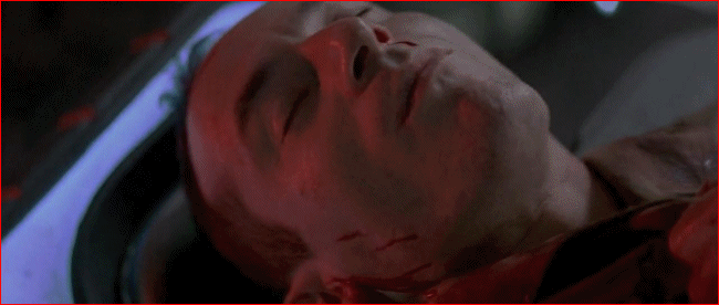 "That scar... someone's beat me to it!"