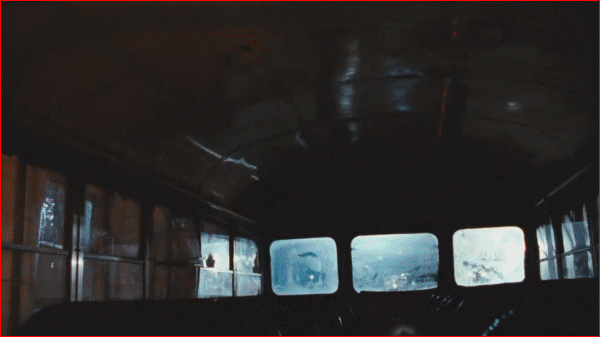 How pissed is the cop who parked so close to that bus?