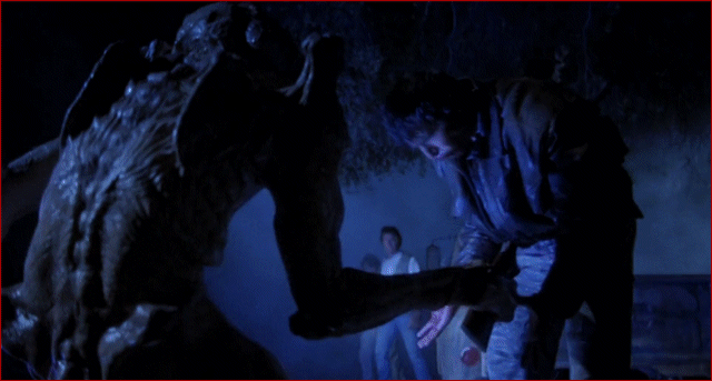 That's some great impalement acting, Joel!