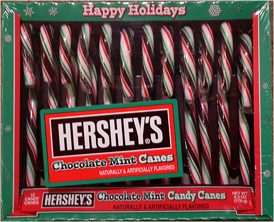 Chocolate + Candy Canes... together at last!