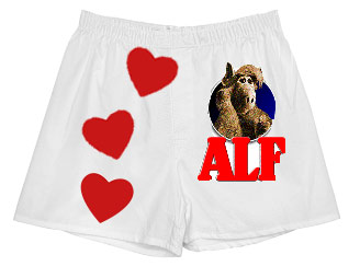 Is that an alien in your shorts or are you just happy to see me?