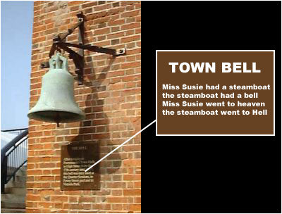 The bell didn't go to hell though. It's currently vacationing in purgatory.
