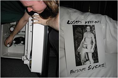 LIQUOR AND INSULTS! WHAT A COMBO!