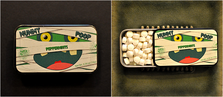 Mummy Poop Peppermints