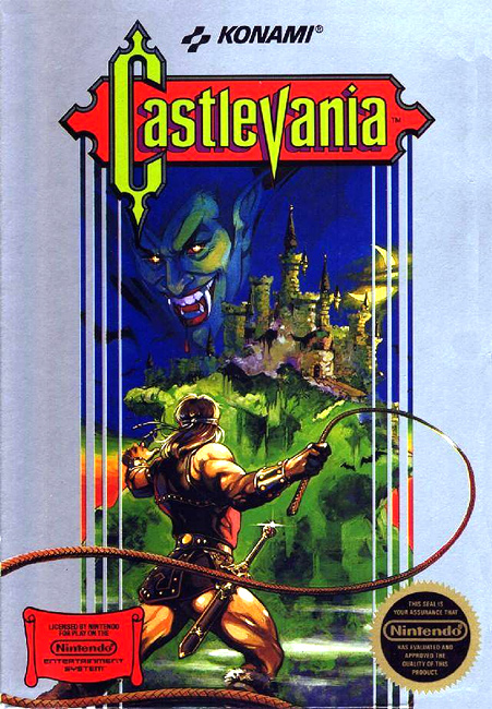 Castlevania NES box art