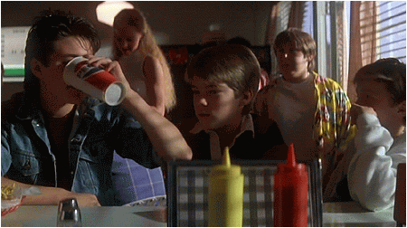 Hey, there are starving kids in China who would kill for that soda!