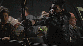 He's not just cool, he's also mastered archery.