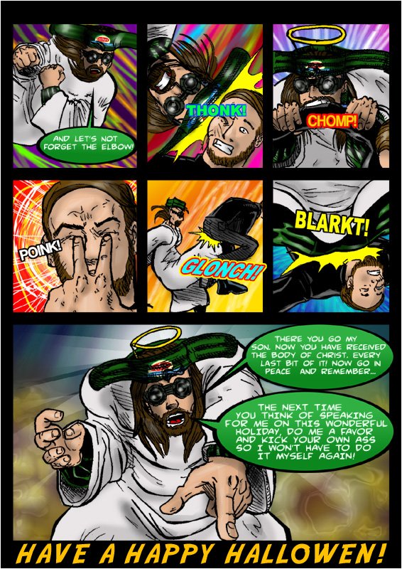 RELIGION IS FUN WHEN YOU THROW IN SOME VIOLENCE!