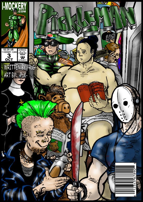 ALL ABOARD! IT'S PICKLEMAN ISSUE #3!