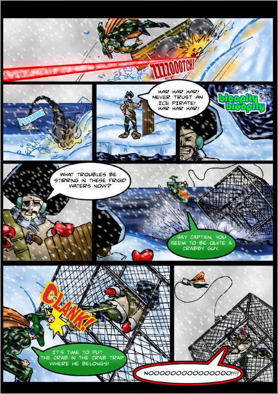 WHOAH! HE FOUND A CRAB TRAP UNDERWATER!