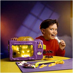 What's scarier, the oven or the kid?