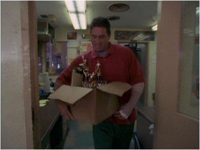 Those are his scarecrow-wrestling trophies.