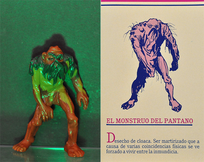 El Monstruo Del Pantano - Super Monstruos Serie Especial! Super Monsters Special Series Figures by Yolanda!