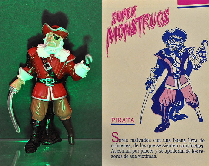 Pirata - Super Monstruos Serie Especial! Super Monsters Special Series Figures by Yolanda!