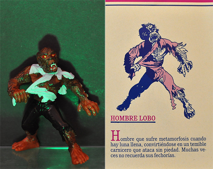 Hombre Lobo - Super Monstruos Serie Especial! Super Monsters Special Series Figures by Yolanda!