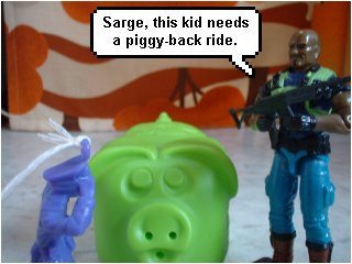 A meeting with Sergeant Grapehugger.