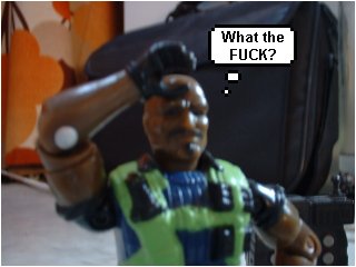 Never fear, Roadblock's here.