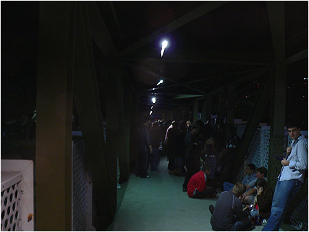 What sucks is how they have to go all the way to the back of the line when returning from the bathroom