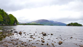 The shoreline of Lough Leane offers its own gorgeous views.