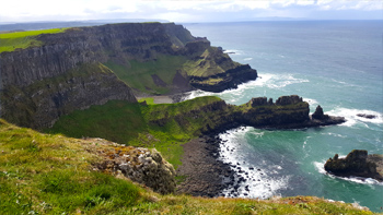 Miles and miles of stunning cliffs.