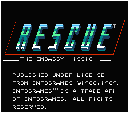 RESCUE: THE EMBASSY MISSION