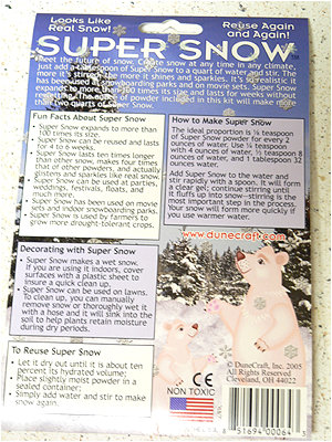 Oh so many great things to learn about Super Snow!